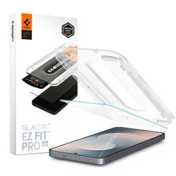Spigen Glas.tR EZ Fit Pro aizsargstikls Samsung Galaxy S25 FE (2 gab.)