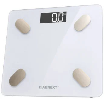 Elektroniskie vannas istabas svari 180 kg, balti