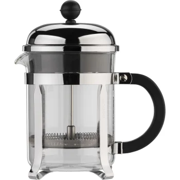 Bodum Chambord 1924-16 kafijas prese, 0.5L, Sudraba/Melna