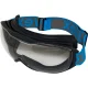 Aizsargbrilles uvex megasonic 9320265, UV 400, zilas/pelēkas
