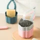 Virtuves Izlietnes Organizators Sūkļiem un Lupatām, Pelēks | Kitchen Sink Organizer for Sponges and Rags