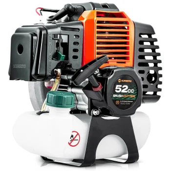 Humberg HM-615 2-taktu benzīna dzinējs krūmgriezim un trimmerim, 52 cm³, 1500 W