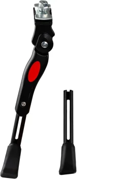 Regulējama velosipēda atbalsta kājiņa 24-29", melna