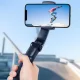 Spigen S610W bezvadu stabilizators (gimbal) un pašbilžu nūja, melns