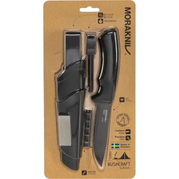 Morakniv Bushcraft Survival medību nazis, melns