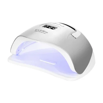 UV LED lampa nagiem Glow F2 SP 220W Sudraba