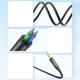 Audio kabelis Orico AXKF 3.5 mm mini jack uz XLR ligzdu 5 m, melns
