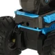RC amfībijas auto ar ūdens lielgabalu un žestu vadību, zils