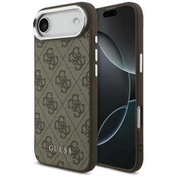 Guess 4G Classic Logo MagSafe vāciņš iPhone Air, brūns