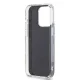 DKNY iPhone 15 Pro vāciņš IML Checkered Mono Pattern, melns