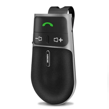 Audiocore AC480 Bluetooth 5.0 brīvroku sistēma automašīnai, melna