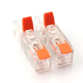 Vadu savienotāji ar svirām 2-2, 0.2–4.0mm², 32A, 450V, 20 gab.