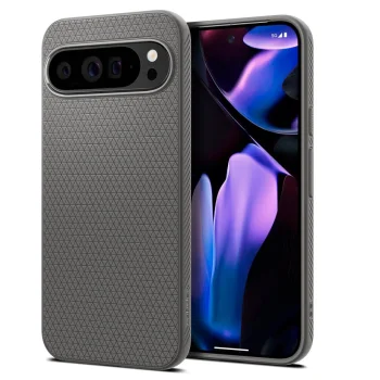 Google Pixel 9 Pro XL Spigen Liquid Air Case Cover, Gray | Telefona Vāciņš Maciņš Maks Apvalks Bampers