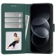 Tech-Protect Wallet atverams vāciņš Xiaomi Redmi Note 17 Pro 5G, zaļš