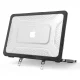 Klēpjdatora vāciņš Tech-Protect Kevlar Pro priekš MacBook Neo 13 (2026), Matte Black Clear