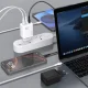 Dudao A29C 65W GaN lādētājs ar USB-C vadu - Melns