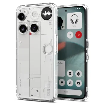 Spigen Nothing Phone 3 vāciņš Ultra Hybrid, caurspīdīgs