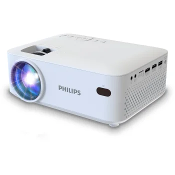 Philips N-100 480p mini projektors, balts