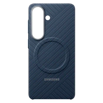 Samsung Galaxy S26 vāciņš Samsung Carbon Magnet Case, zils