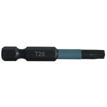 Skrūvgrieža uzgaļi Makita B-63797 Impact Black T25 x 50 mm, 2 gab.