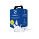 Bezvadu TWS austiņas 3mk FlowBuds 6.0 ar klipsi, Bluetooth 6.0, baltas