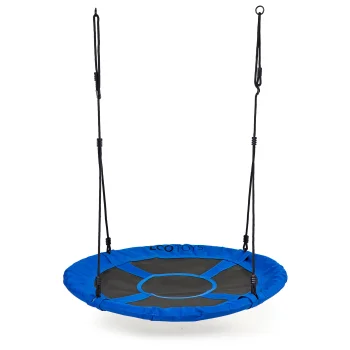 Ecotoys Ligzdas šūpoles bērniem, 100 cm, Zilas