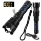 Taktiskais LED lukturis Trizand, 1500 lm, 5000 mAh, melns