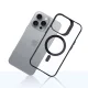 3Mk Protection Satin Armor MagCase vāciņš iPhone 16 Pro, Caurspīdīgs/Melns