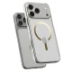 Spigen iPhone 17 Pro vāciņš Ultra Hybrid Mag MagSafe, caurspīdīgs/zelts