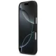 Guess Grained Big 4G Classic Logo vāciņš iPhone 17, melns