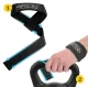 4FIZJO svarcelšanas siksnas vilkmes vingrinājumiem Deadlift Straps, melnas