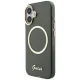 Guess IML Script Metal MagSafe vāciņš iPhone 17 - melns