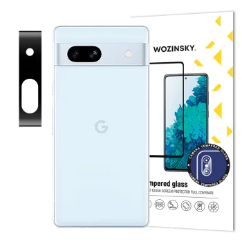 Wozinsky Full Camera Glass kameras aizsargstikls Google Pixel 7a