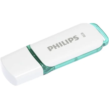 USB zibatmiņa Philips Snow Edition 8 GB USB 2.0, zaļa