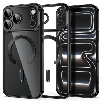 Tech-Protect MagFlex vāciņš iPhone 18 Pro / 17 Pro ar MagSafe, melns