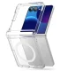 Ringke Fusion Flap Magnetic vāciņš priekš Samsung Galaxy Z Flip 8, caurspīdīgs