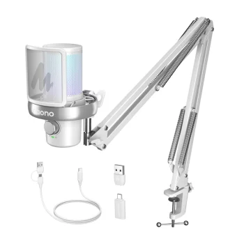 Maono DM40 S Pro bezvadu mikrofons (balts)