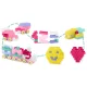 Ricokids RK-761 Lielie spēļu klucīši 300 gab. Pasteļkrāsas