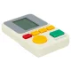 Pārnēsājama elektroniskā retro spēļu konsole, balta