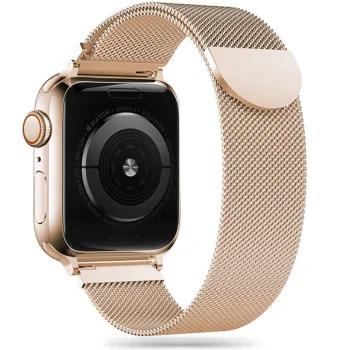 Tech-Protect MilaneseBand siksniņa Apple Watch 42 / 44 / 45 / 49 mm, zelta