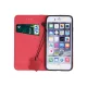 Samsung Galaxy S21 FE 5G (SM-G990B/DS) Genuine Leather Wallet Phone Cover, Maroon | Telefona Vāciņš Maciņš Apvalks...