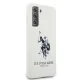 Samsung Galaxy S21 (SM-G991) US Polo Silicone Logo Case Cover (USHCS21SSLHRWH), White | Telefona Maciņš Vāks Apvalks...