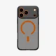 Spigen Ultra Hybrid MagSafe vāciņš iPhone 17 Pro, melns/oranžs