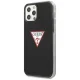 Guess Triangle cietais vāciņš iPhone 12 / 12 Pro Melns