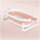 Ricokids 728601 saliekama bērnu vanniņa ar ieliktni, balta/rozā