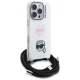 Karl Lagerfeld IML Crossbody Karl&Choupette vāciņš iPhone 16 Pro Max - Balts