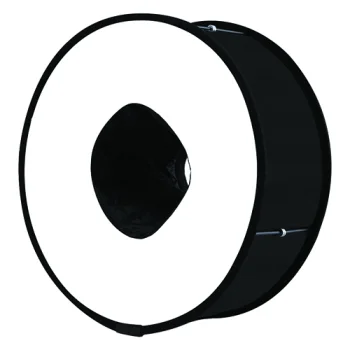 Puluz PU5145 salokāms apaļš softboksa difuzors Speedlite zibspuldzēm, 45 cm
