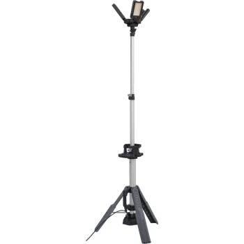 Brennenstuhl 13050 T trīsgalvu LED darba prožektors ar statīvu, 100W, 13500lm, IP54