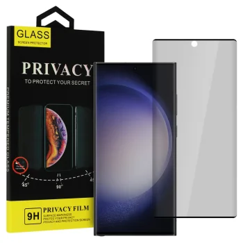 Privātuma aizsargstikls Samsung Galaxy S23 Ultra, Melns
