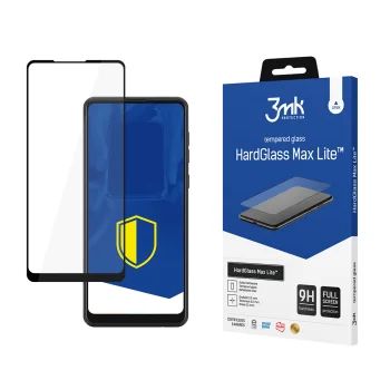 3mk HardGlass Max Lite aizsargstikls Samsung Galaxy A21s, melns
